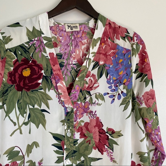 SHOW ME YOUR MUMU Downtown Tunic Floral Button - Picture 7 of 11